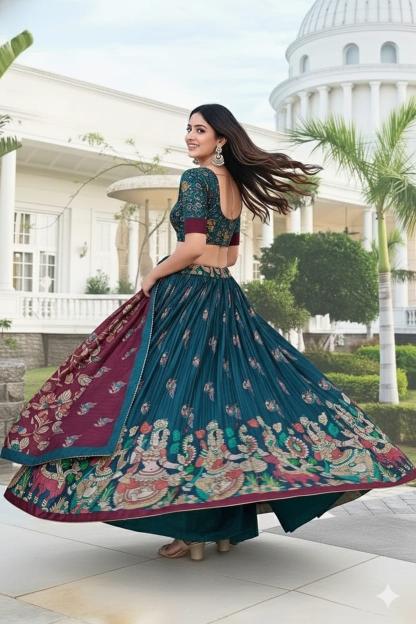 Artriddhs Dola silk D NO DEGITAL 06 Lehenga choli wholesale shop in Pune - wholesale export